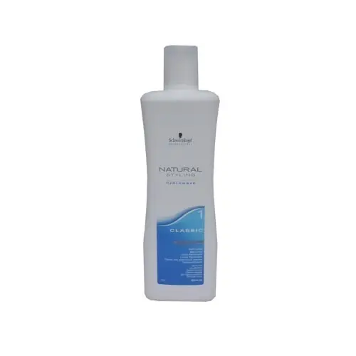Zertifiziert Schwarzkopf Natural Styling Hydrowave Classic 1 Well-Lotion Normales Haar 1000 ml.