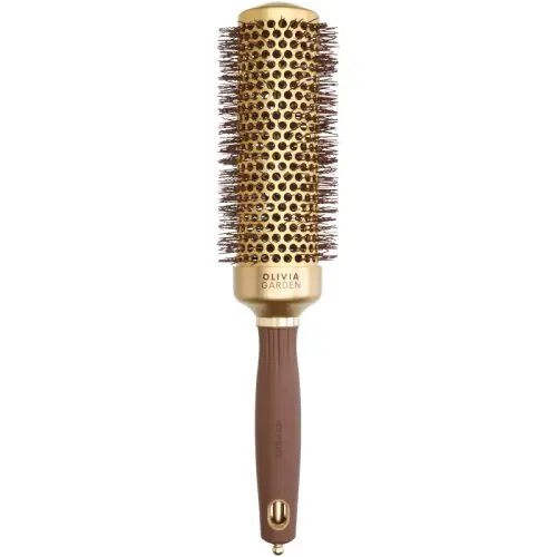 Neue Ware Olivia Garden Expert Blowout Speed Gewellte Borsten Wavy Bristles Gold&Brown 45