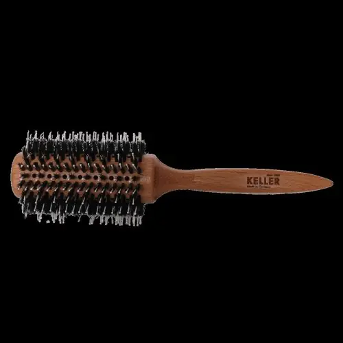 Neuheit Keller Profi-Styler 38/74mm Buche mit Frisierstiften, Wildschweinborsten