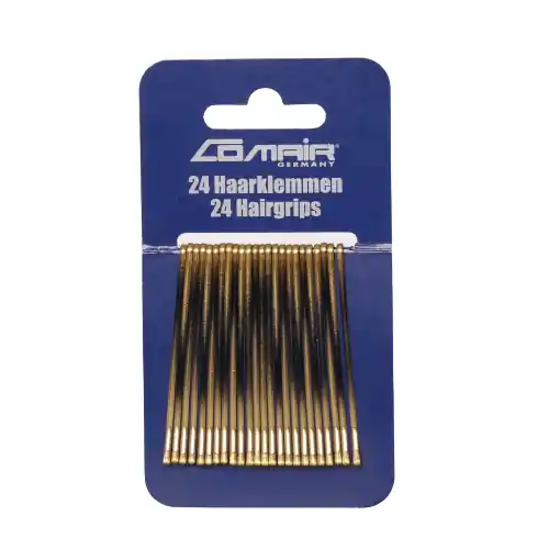 Nur Für Kurze Zeit Comair Haarklemmen "Klassik" 24er Karte ca. 5,5 cm havanna