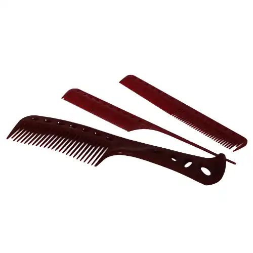 Expressversand Y.S. Park Kamm-Set Vitality's Kamm 101, 339, 601 rot