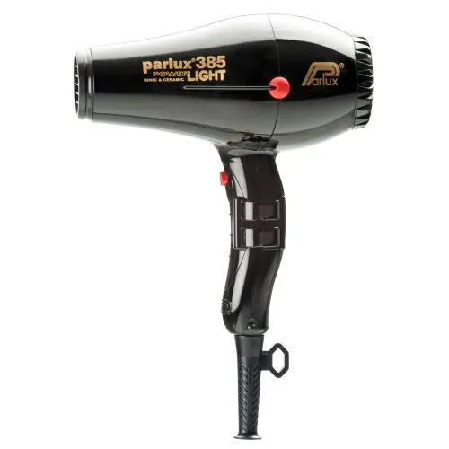 Parlux Haartrockner 385 Power Light Ionic & Ceramic, schwarz Neu Im Sortiment