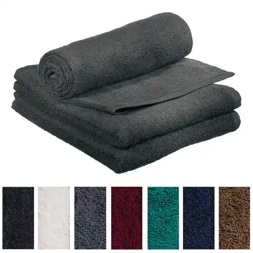 Markenware Comair 3er Sparhandtuch schwarz 30x90cm