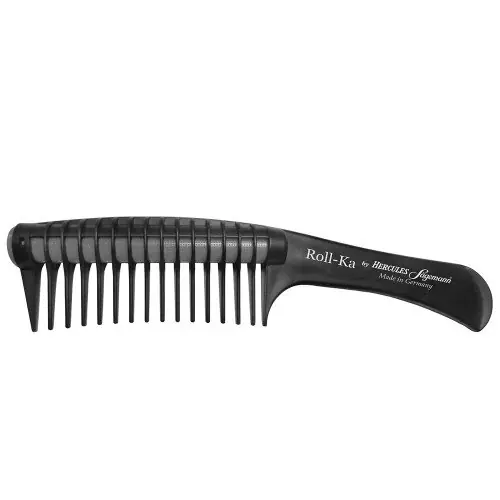 Neue Ware Hercules Sägemann 79402 ROLL-KA Färbekamm 9" schwarz/silber