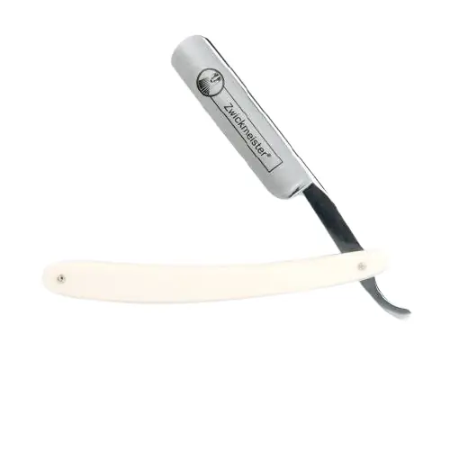 Zwickmeister Rasiermesser Bartmeister weiß 5/8 Markenware