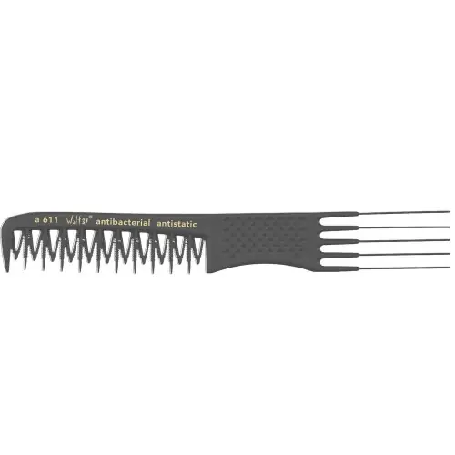 Top-Angebot Hercules Sägemann Wolf 37° Toupier-Gabelkamm 8" A 611 schwarz