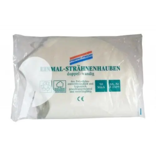 Beliebt Fripac-Medis Einweg Strähnenhaube doppelt transparent 50 Stück