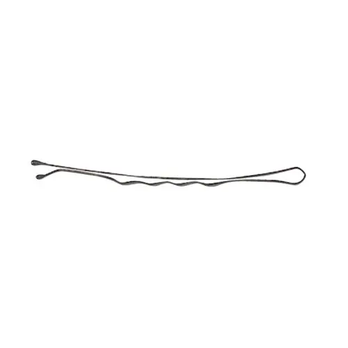Comair Pretty Fashion Haarklemmen braun 5 cm 24 Stück Echt