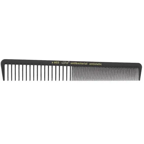 Hercules Sägemann Wolf 37° Haarschneidekamm 7" A603 schwarz Echt