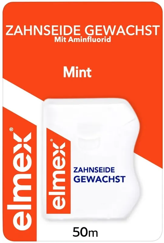 Echt Zahnseide gewachst 50m