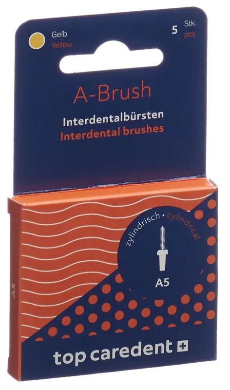 Abverkauf A5 IDBH-GE Interdentalbürste gelb >1.1mm