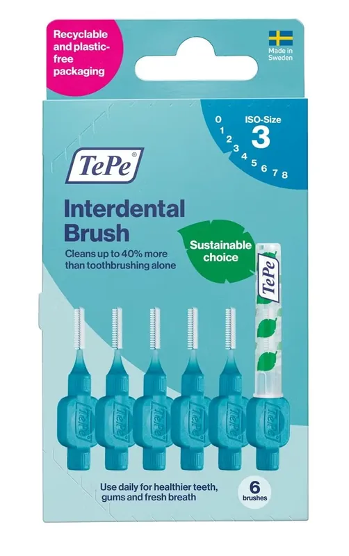 Interdental Brush 0.6mm blau Bestseller