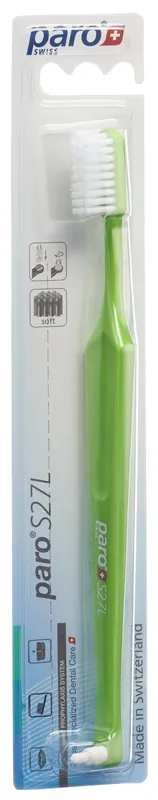 Highlight Zahnbürste S27L soft 3-reihig mit Interspace