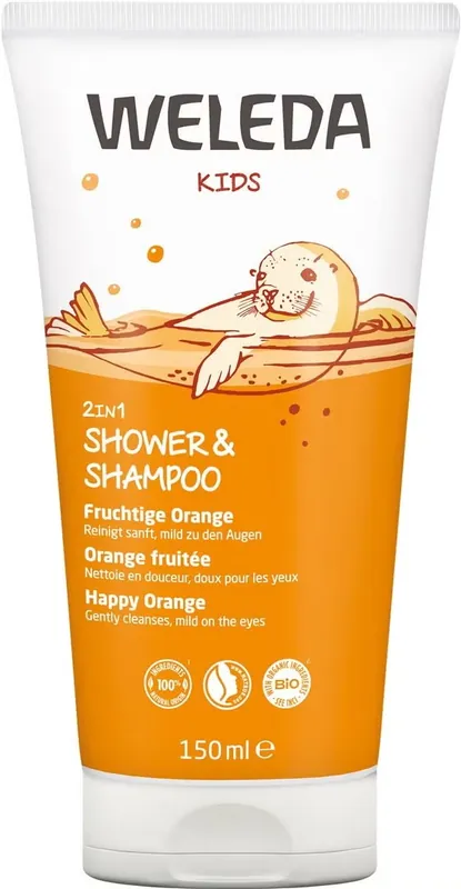 KIDS 2in1 Shower & Shampoo fruchtige Orange Jetzt Bestellen