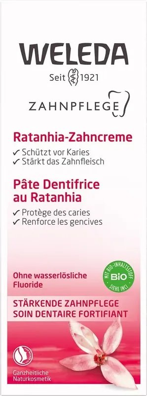 Zahncreme Ratanhia Nur Für Kurze Zeit