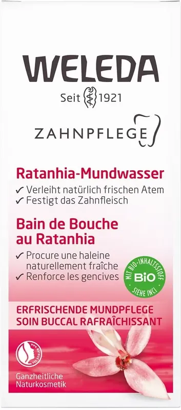 Neu Im Sortiment Mundwasser Ratanhia