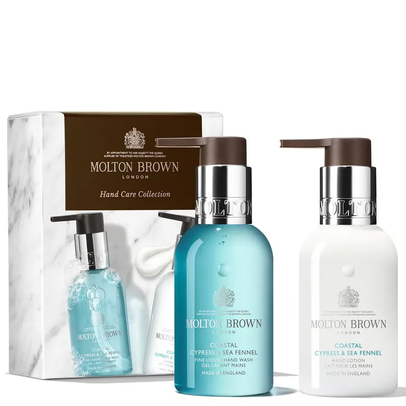 Bath Body - Coastal Cypress & Sea Fennel Hand Care Travel Set Ausverkauf