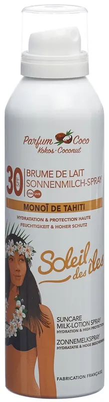 Echt Sonnenmilch Sprühnebel SPF30 Kokos Duft