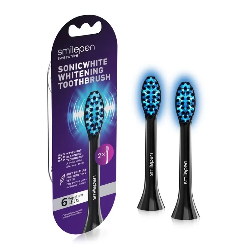 Versand Am Gleichen Tag SonicWhite 6 LED Ersatzbürstenköpfe