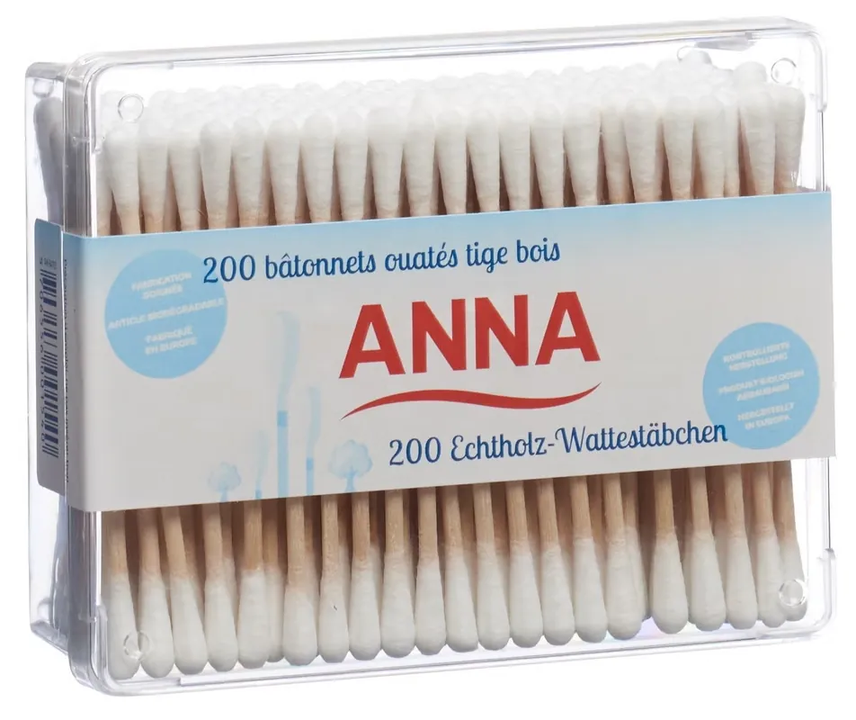 Sale Wattestäbchen Holz