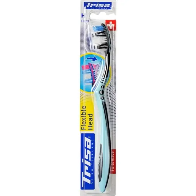 Flexible Head Zahnbürste hard Markenware