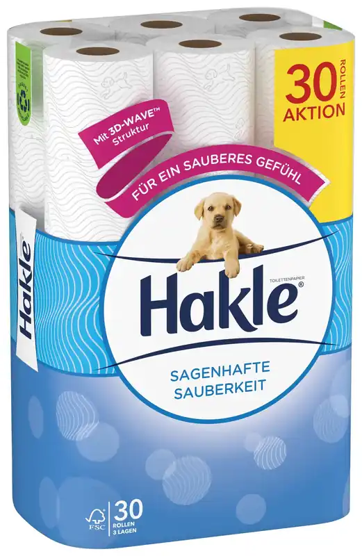 Toilettenpapier Sagenhafte Sauberkeit weiss Schneller Versand
