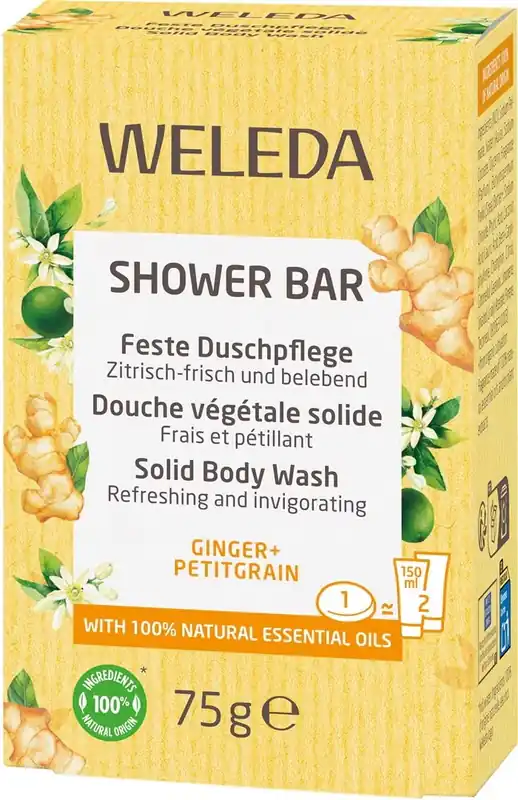 Feste Duschpflege Ginger Petitgrain Begrenztes Angebot