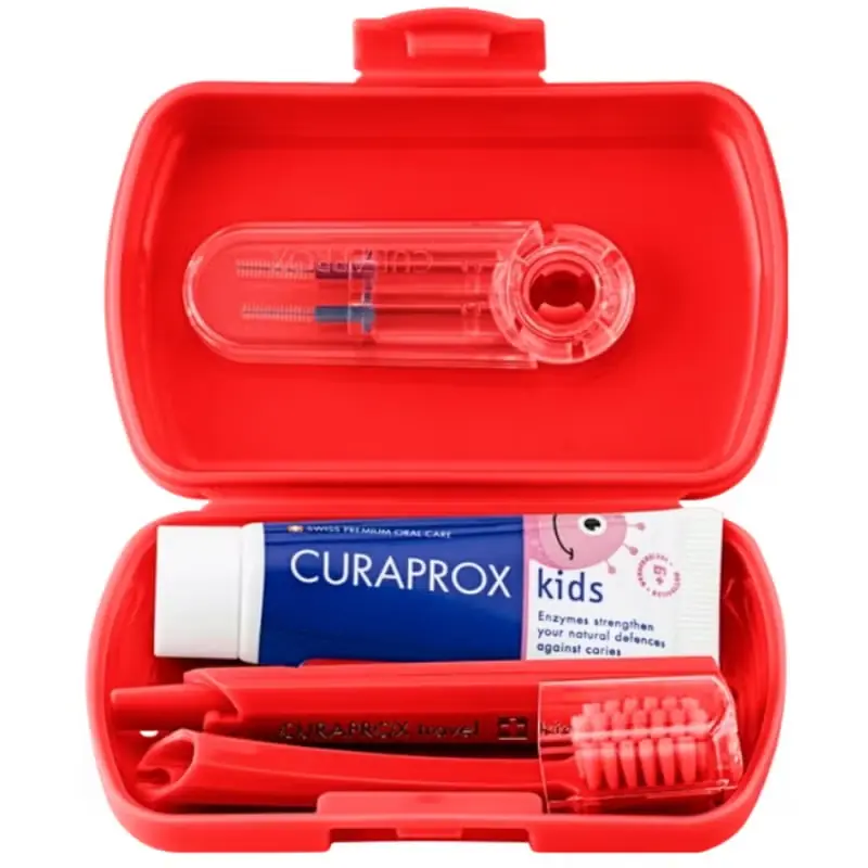 kids Travel Set rot Knallerangebot