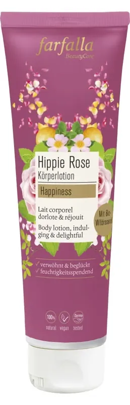 HIPPIE ROSE - Feuchtigkeitsspendende Körperlotion - Happiness Jetzt Bestellen