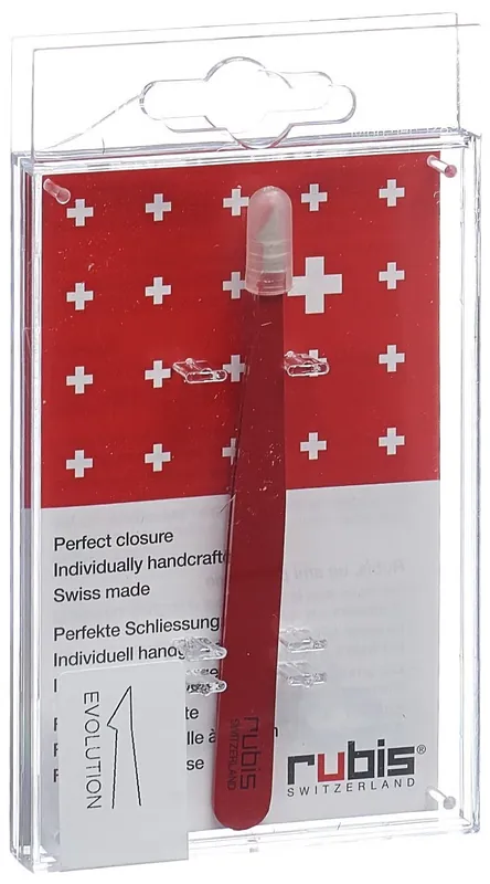 Pinzette evolution rot Inox Garantierte Lieferung