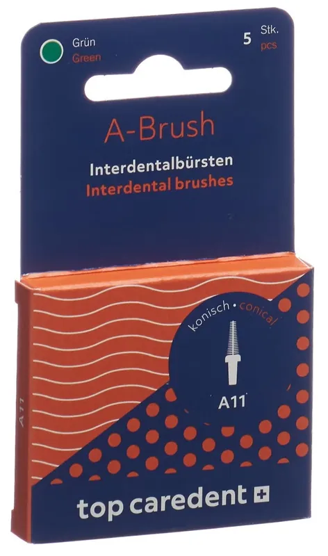 Direkt Vom Hersteller A11 IDBH-GK Interdentalbürste grün konisch >1.1mm