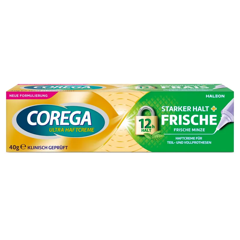Bestpreis Haftcreme starker Halt + Frische