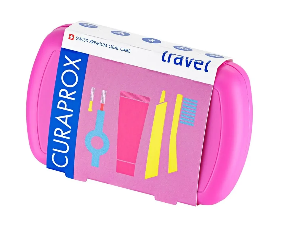 Travel Set rosa Markenprodukt