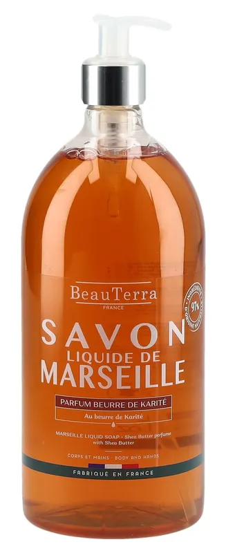 Markenware Flüssigseife Marseille Sheabutter