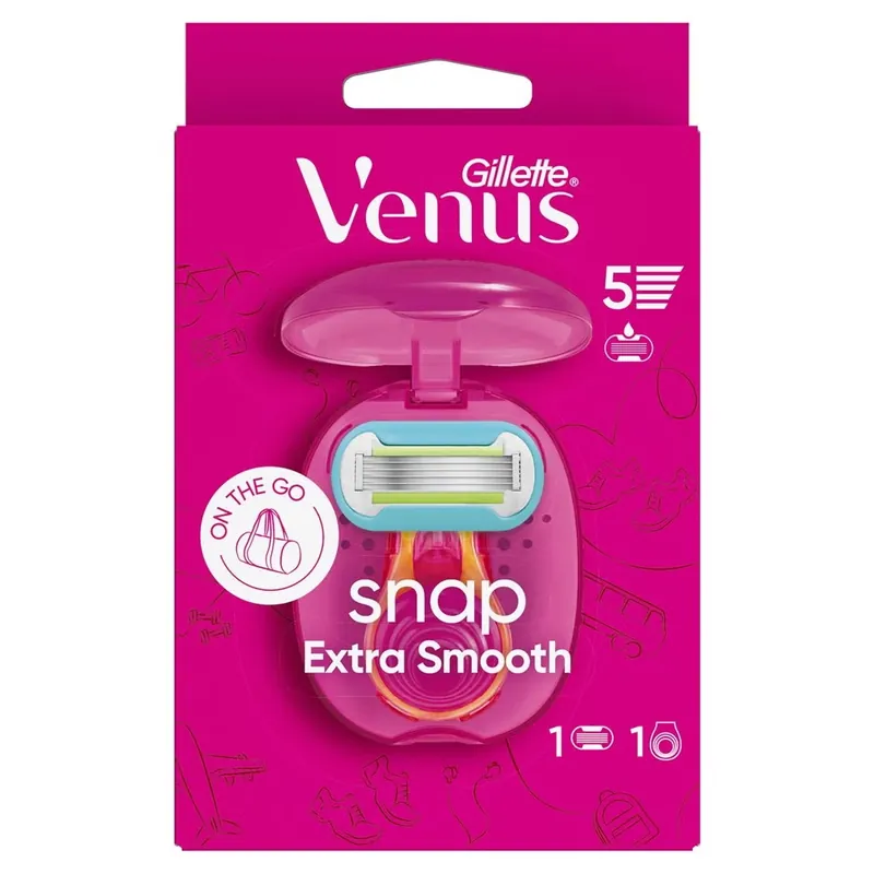 Venus Extra Smooth Rasierapparat Snap mit 1 Klinge Schneller Versand