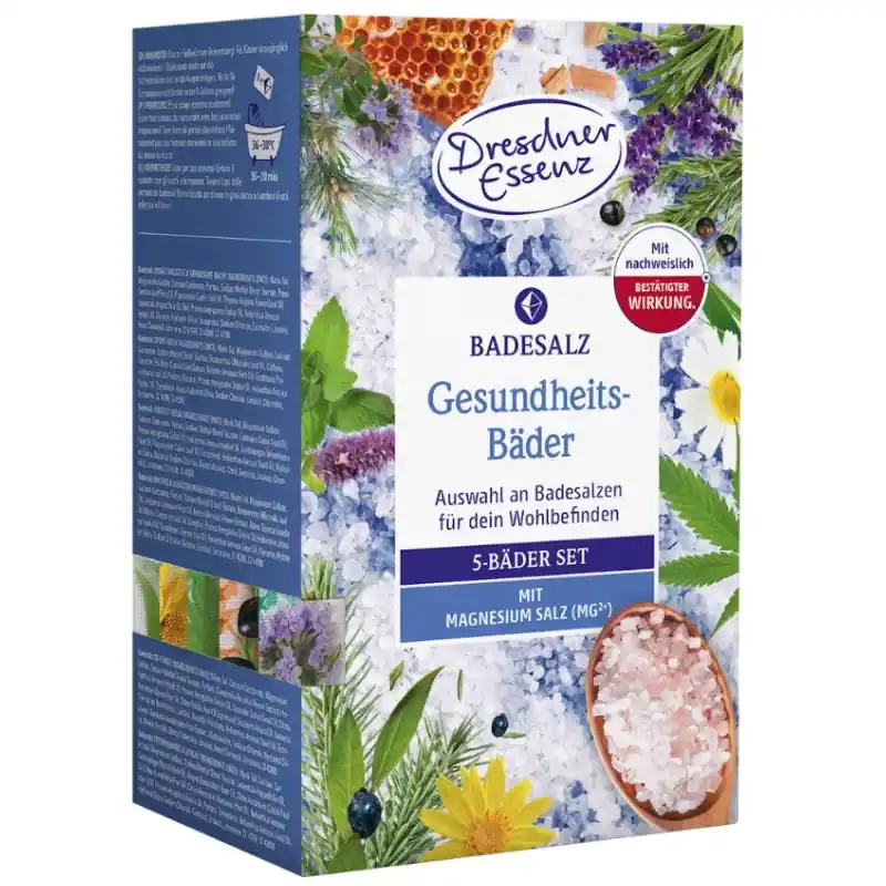Set Gesundheitsbäder 5 x 60 g Super-Preis