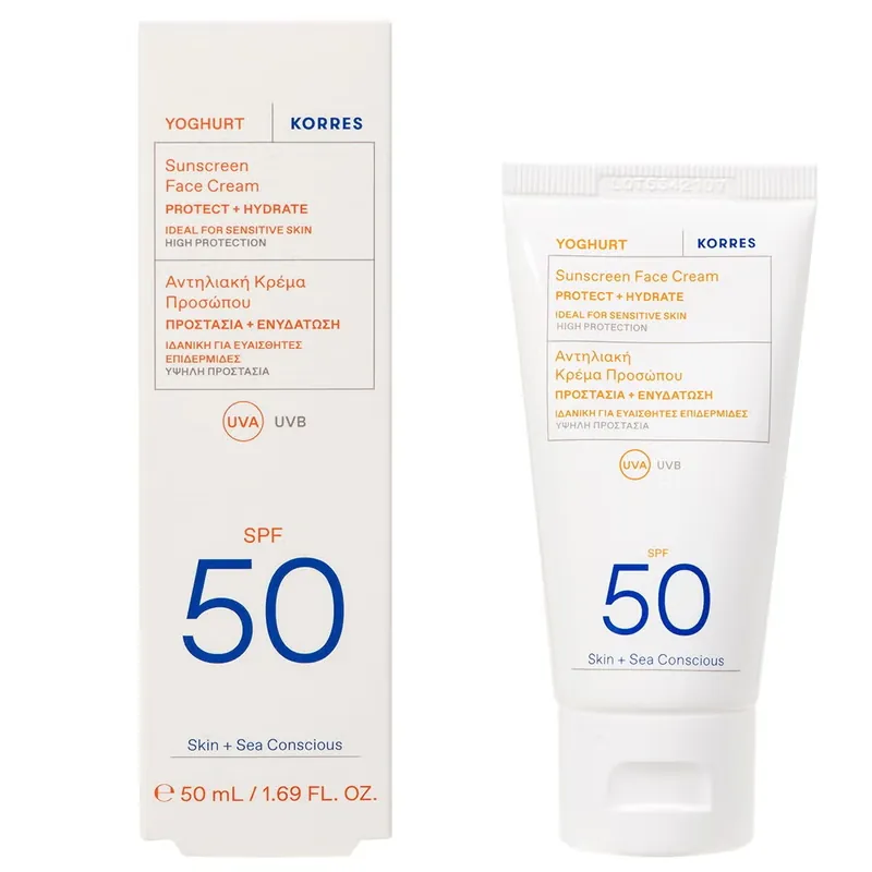 Yoghurt Sunscreen Face Cream SPF 50 Günstig