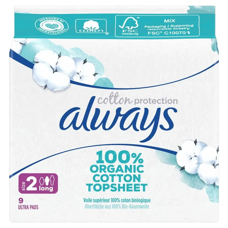 Ultra Binde Cotton Protection Gr2 Long mit Flügeln Magic Paper Meistverkauft