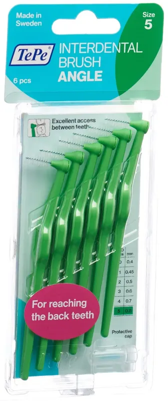 Nur Für Kurze Zeit Angle Interdental-Brush 0.8 mm grün