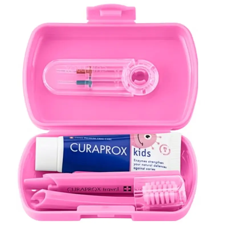 Heißes Angebot kids Travel Set pink