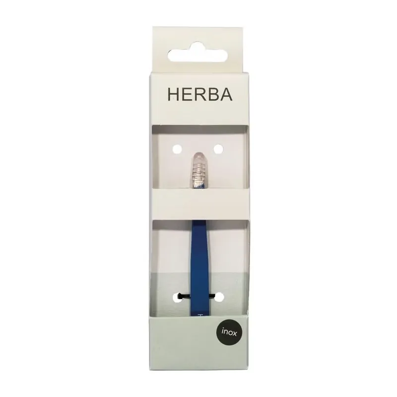 Must-Have Pinzette Inox schräg blau