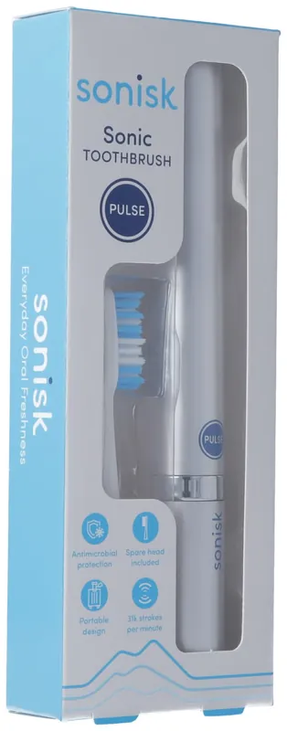 Schallzahnbürste silver Neu Im Sortiment