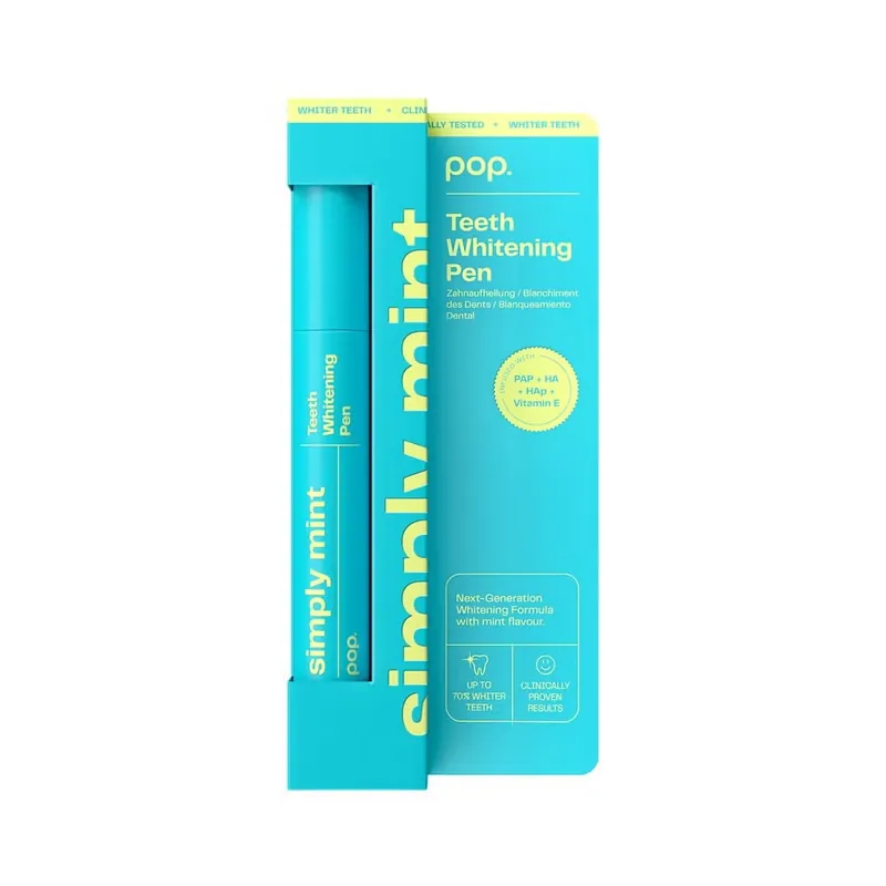 Pop Teeth Whitening Pen Simply Mint Neu Im Sortiment