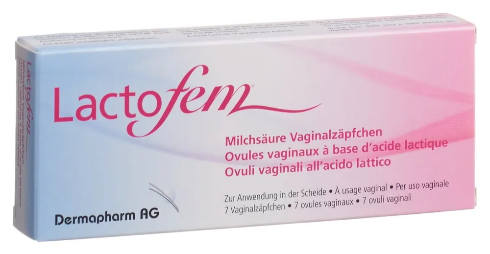 Milchsäure Vaginalzäpchen Angebot
