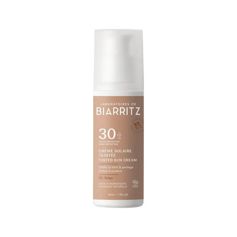 Ausverkauf Sonnencreme Gesicht getönt LSF30 beige
