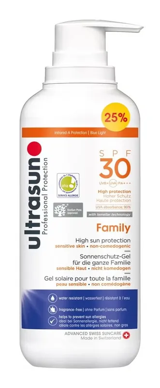 Neue Kollektion Family SPF30