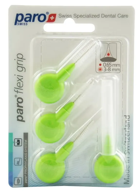 Solange Der Vorrat Reicht Flexi Grip 3/8 mm hellgrün medium konisch