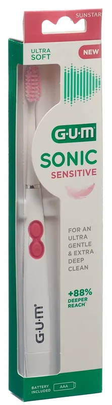 Knallerangebot Sonic Sensitive elektrische Zahnbürste weiss
