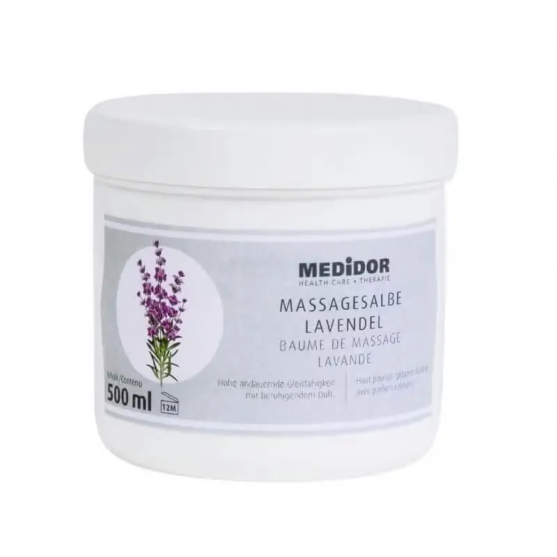 Neuheit Massagesalbe Lavendel