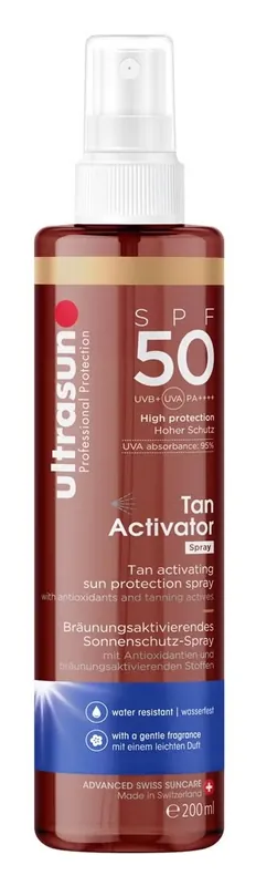 Neue Ware Tan Activator SPF50